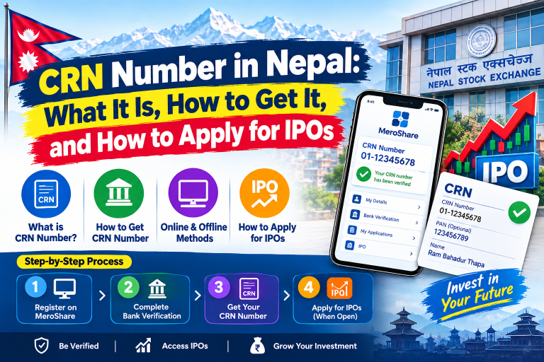 CRN Number in Nepal: What It Is, How to Get It, and How to Apply for IPOs