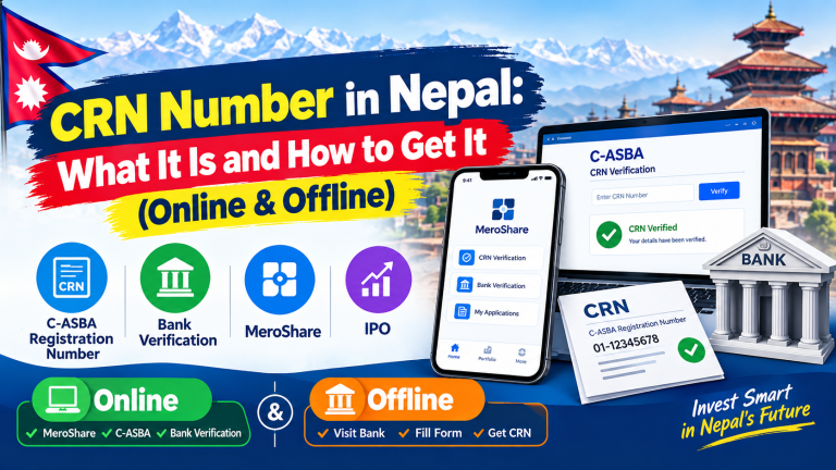 CRN Number in Nepal: What It Is and How to Get It (Online & Offline)