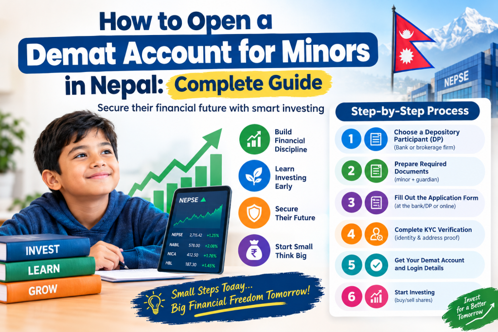 How to Open a Demat Account for Minors in Nepal Complete Guide