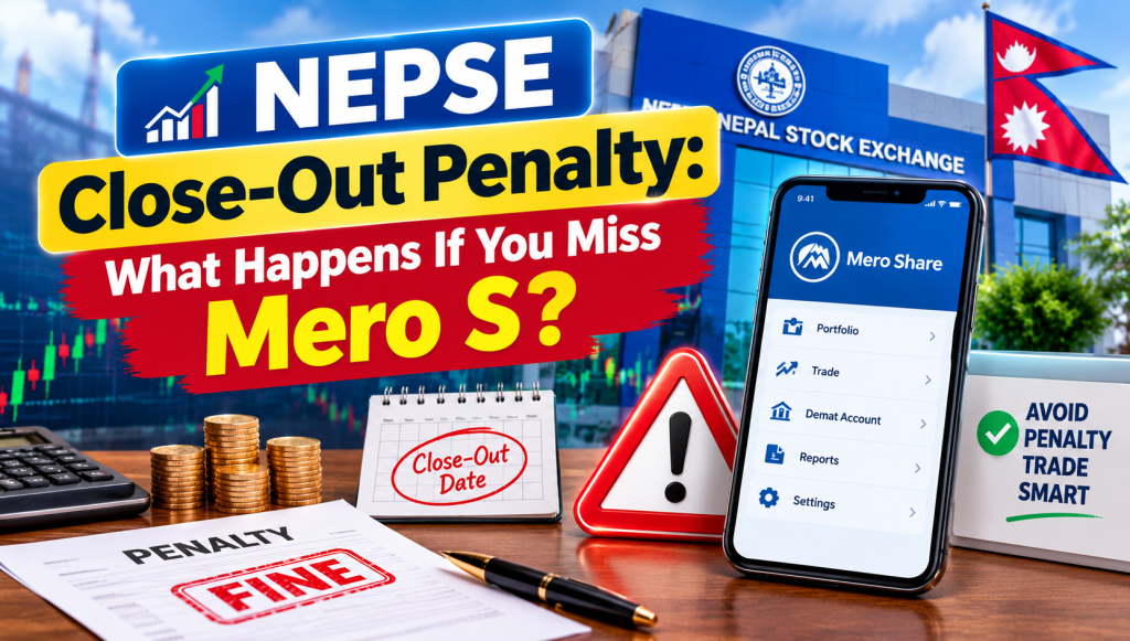 NEPSE Close-Out Penalty: What Happens If You Miss Mero Share EDIS?